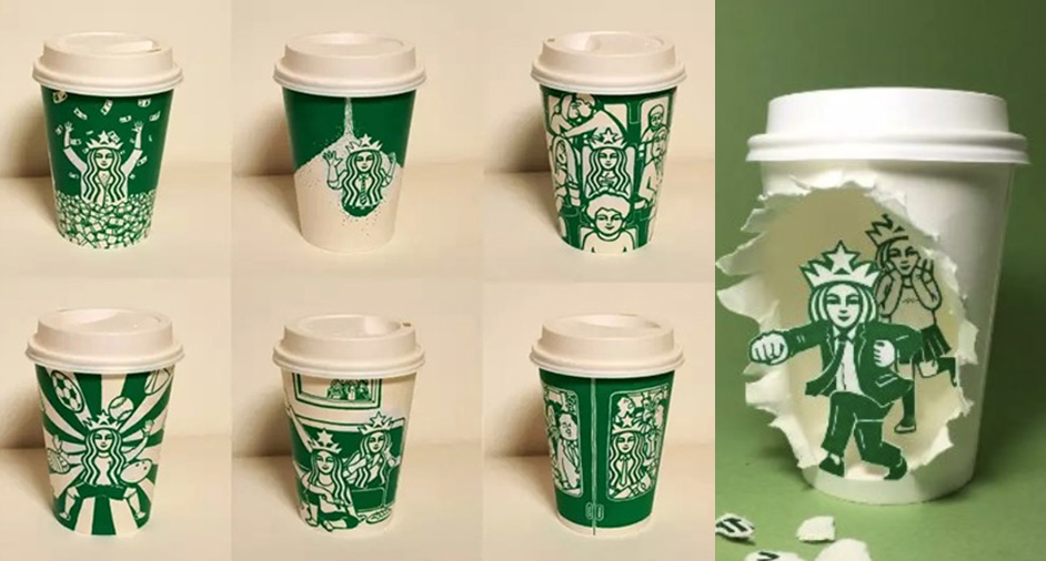 從Starbucks手繪紙杯競(jìng)賽活動(dòng)，看UGC成功的秘訣!